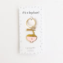 Noodle Bowl Enamel Keychain - Cultr. by Created for Culture asianowned aapimarketplace asianownedkids asianownedkidsproducts asianownedbrands