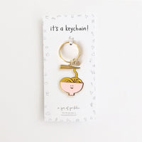Noodle Bowl Enamel Keychain - Cultr. by Created for Culture asianowned aapimarketplace asianownedkids asianownedkidsproducts asianownedbrands