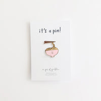 Noodle Bowl Pin - Cultr. by Created for Culture asianowned aapimarketplace asianownedkids asianownedkidsproducts asianownedbrands