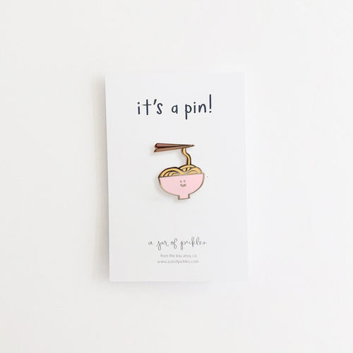 Noodle Bowl Pin - Cultr. by Created for Culture asianowned aapimarketplace asianownedkids asianownedkidsproducts asianownedbrands