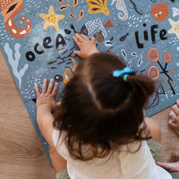 Ocean Life Floor Puzzle - Cultr. by Created for Culture asianowned aapimarketplace asianownedkids asianownedkidsproducts asianownedbrands