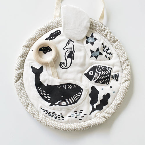 Organic Activity Pad - Ocean - Cultr. by Created for Culture asianowned aapimarketplace asianownedkids asianownedkidsproducts asianownedbrands