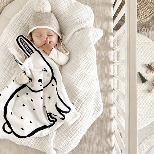 Organic Snuggle Blanket - Bear - Cultr. by Created for Culture asianowned aapimarketplace asianownedkids asianownedkidsproducts asianownedbrands
