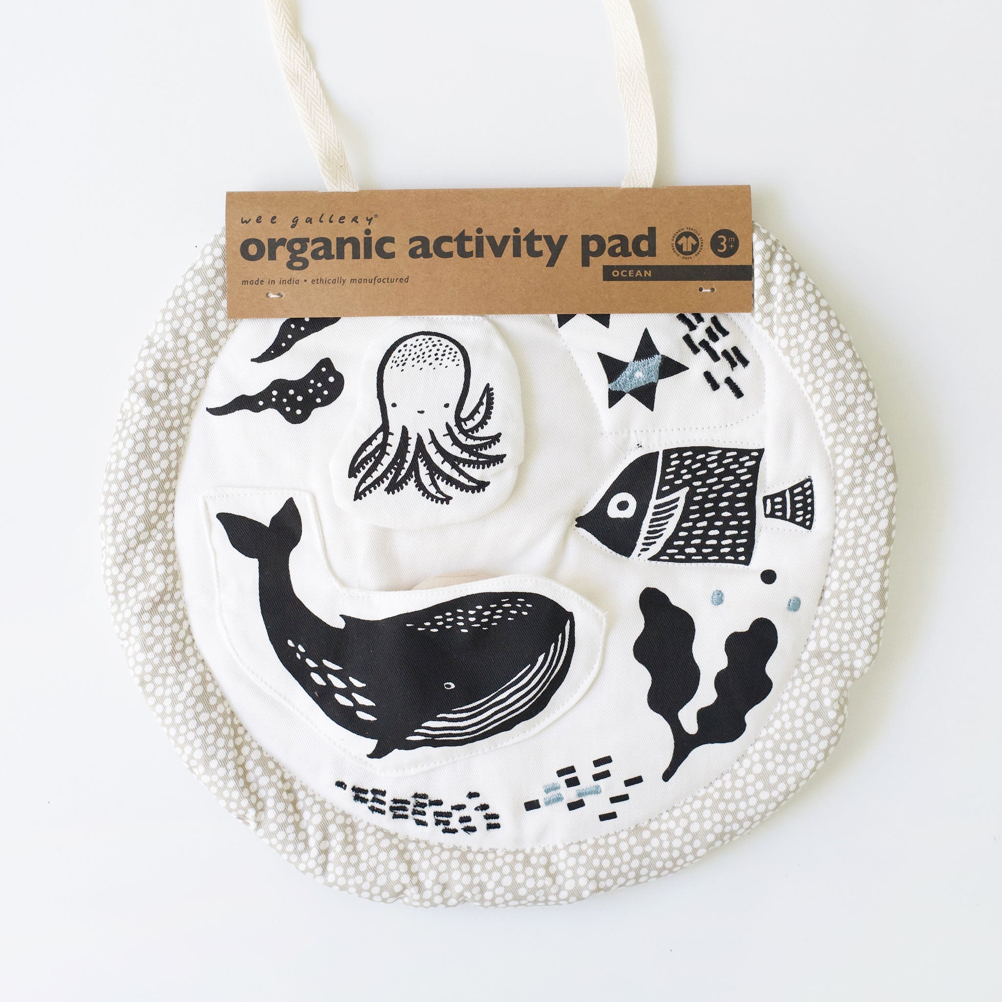Organic Activity Pad - Ocean - Cultr. by Created for Culture asianowned aapimarketplace asianownedkids asianownedkidsproducts asianownedbrands