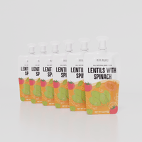 6 Pack of Organic Lentils with Spinach - Cultr. by Created for Culture asianowned aapimarketplace asianownedkids asianownedkidsproducts asianownedbrands