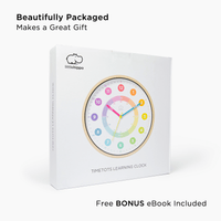 TimeTots Learning Time Clock - Cultr. by Created for Culture asianowned aapimarketplace asianownedkids asianownedkidsproducts asianownedbrands