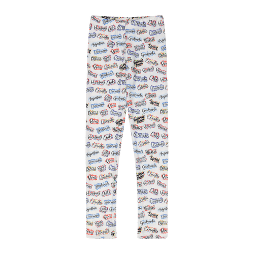 Paises Leggings Set for Kids | Vibrant Multicultural Print