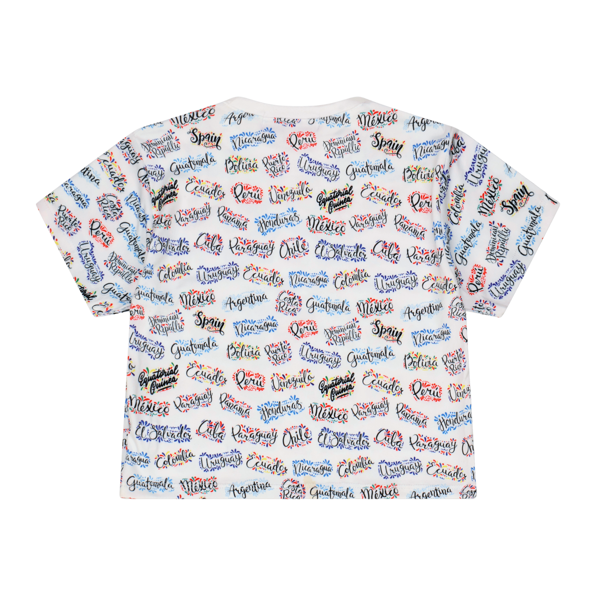 Paises Leggings Set for Kids | Vibrant Multicultural Print