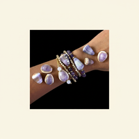 Peace Stone Ocean Bracelets (Certified Amethyst with Handpicked Shells)