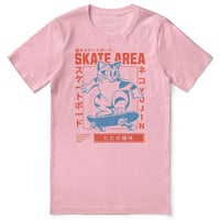 Skate Area Cat T-Shirt - Cultr. by Created for Culture asianowned aapimarketplace asianownedkids asianownedkidsproducts asianownedbrands