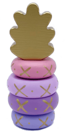 Pink Pineapple Stacking Toy - Cultr. by Created for Culture asianowned aapimarketplace asianownedkids asianownedkidsproducts asianownedbrands