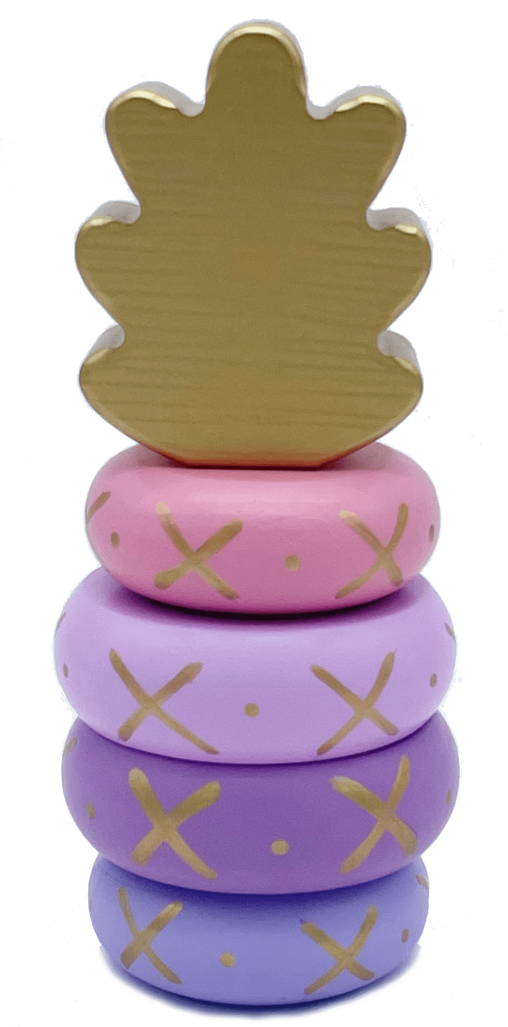 Pink Pineapple Stacking Toy