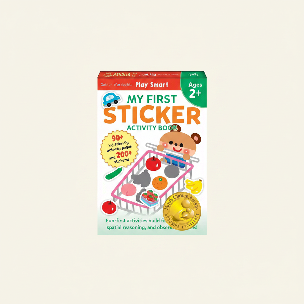 Play Smart My First Sticker Book: For Ages 2+ - Paperback
