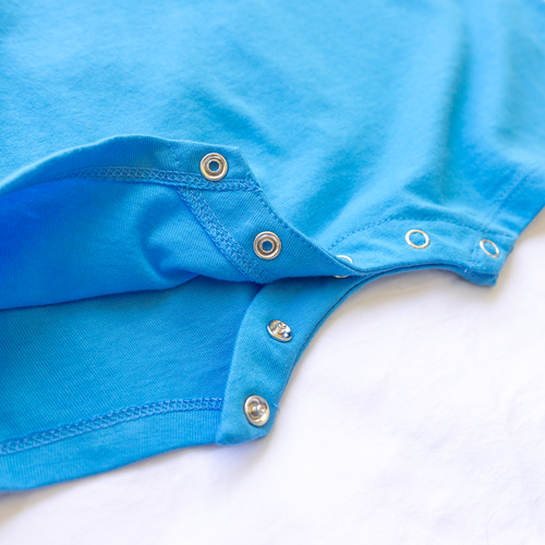 ☀️ Organic Play Suit - Blue