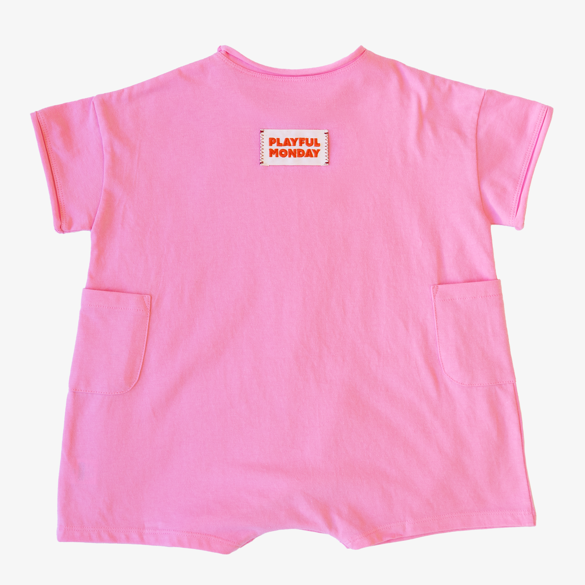 ☀️ Organic Play Suit - Pink