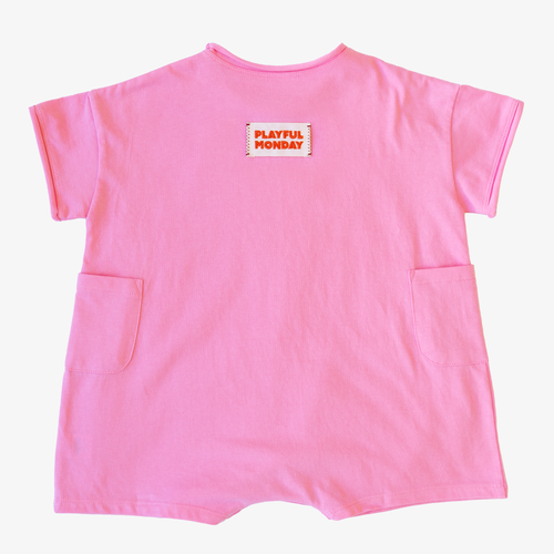 ☀️ Organic Play Suit - Pink