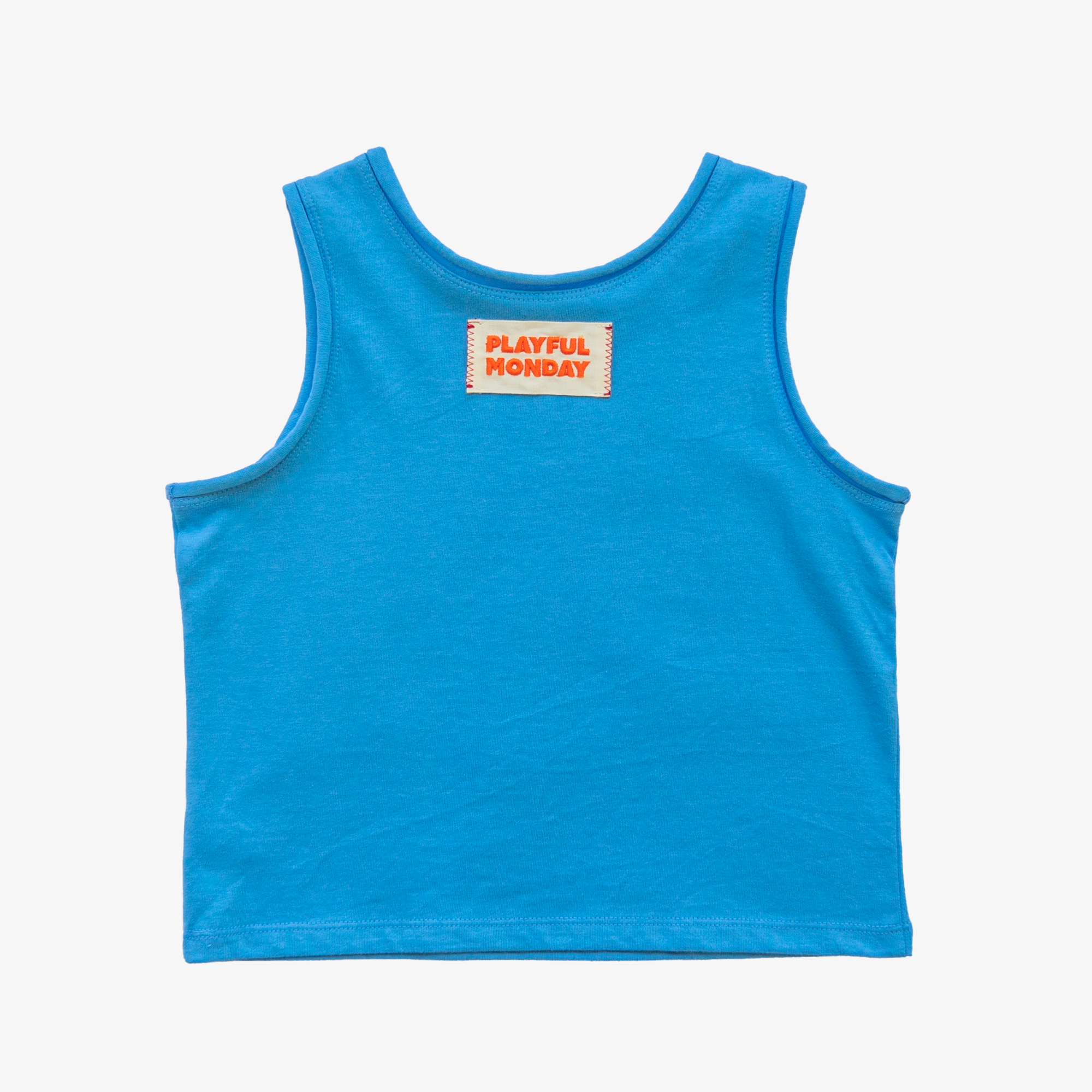 ☀️ Organic Play Tank - Blue