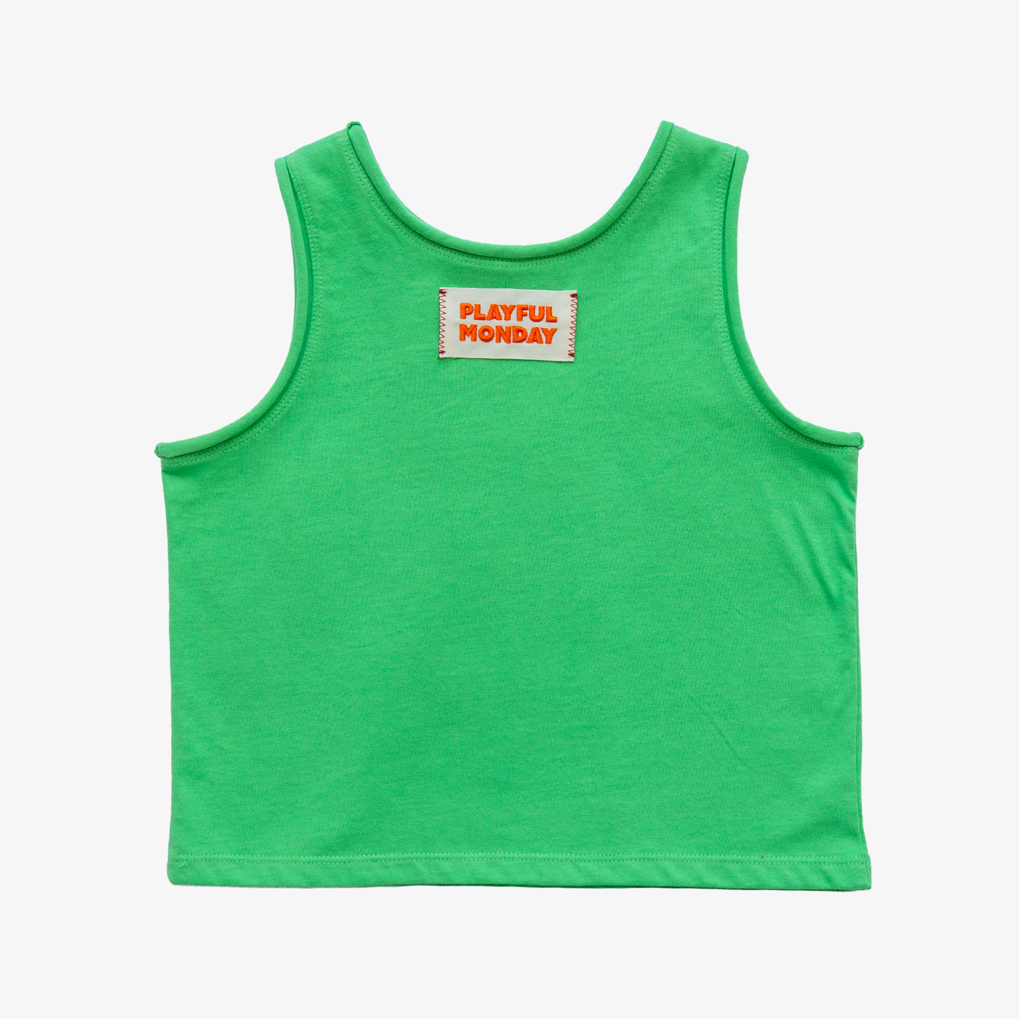 ☀️ Organic Play Tank - Green