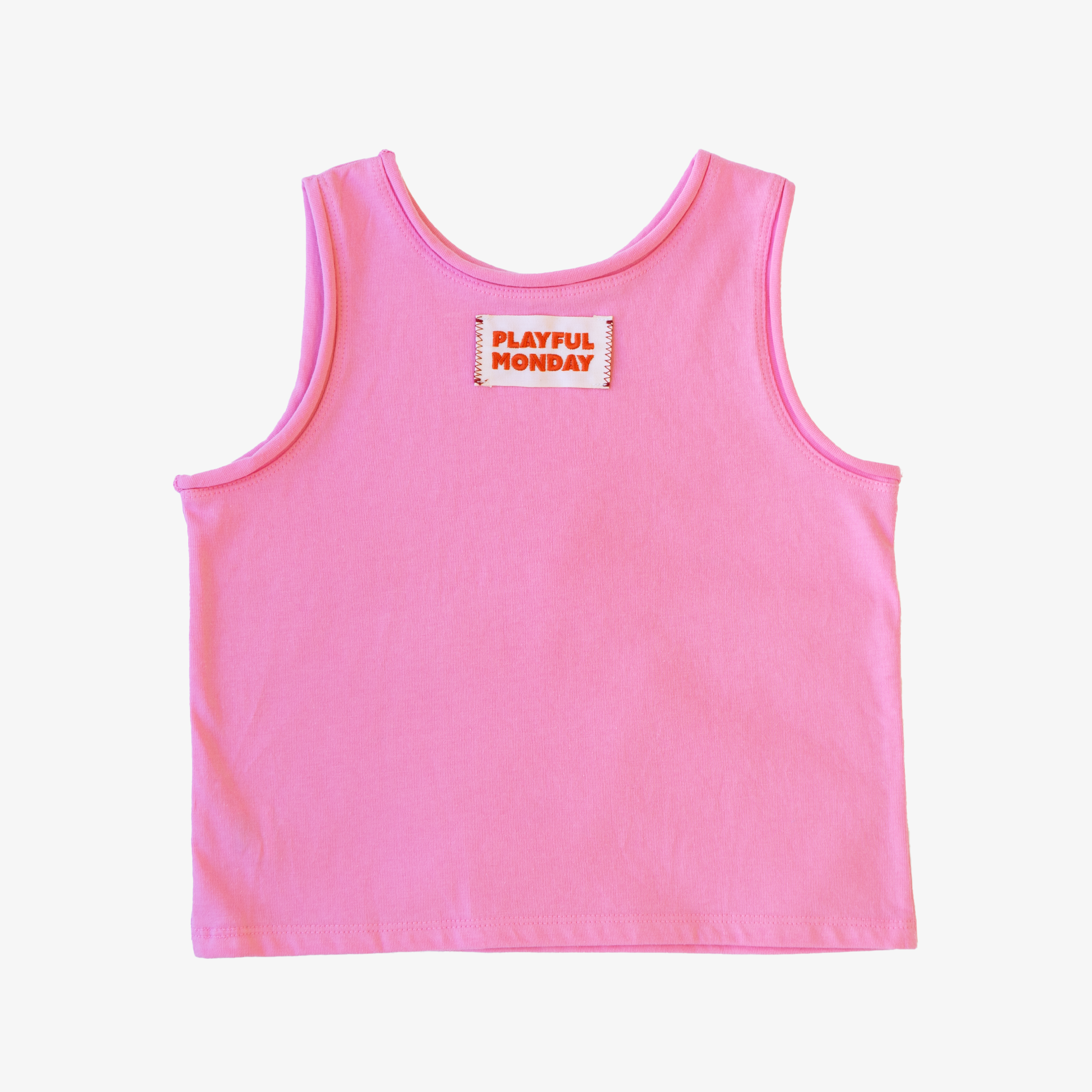 ☀️ Organic Play Tank - Pink