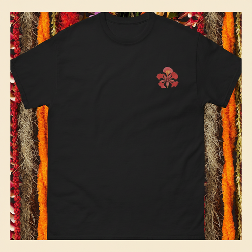 Pualani Crown Embroidered Flame Tree Tee Hero