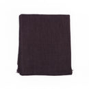 Coco Brown Hand Woven Linen Silk Blend Scarf