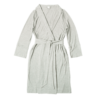 WOMENS ROBE | STORM GRAY