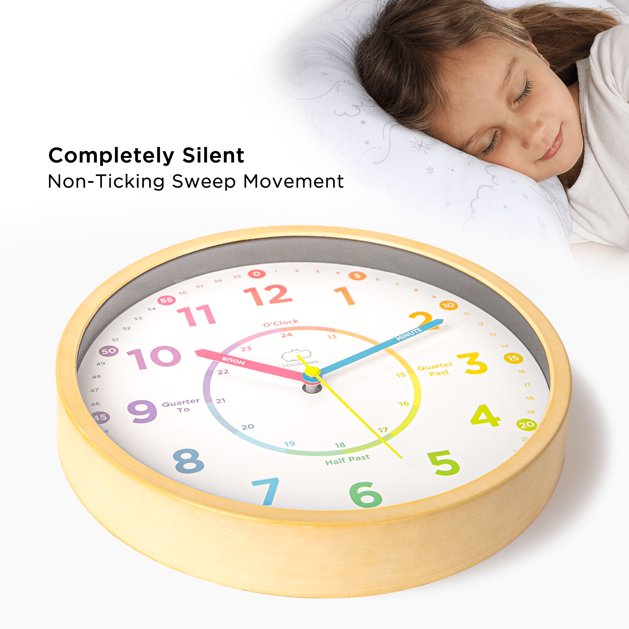 TimeTots Neo Learning Time Clock - Cultr. by Created for Culture asianowned aapimarketplace asianownedkids asianownedkidsproducts asianownedbrands