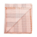 Silica Chalk Off White And Gray Stripes Handwoven Throw