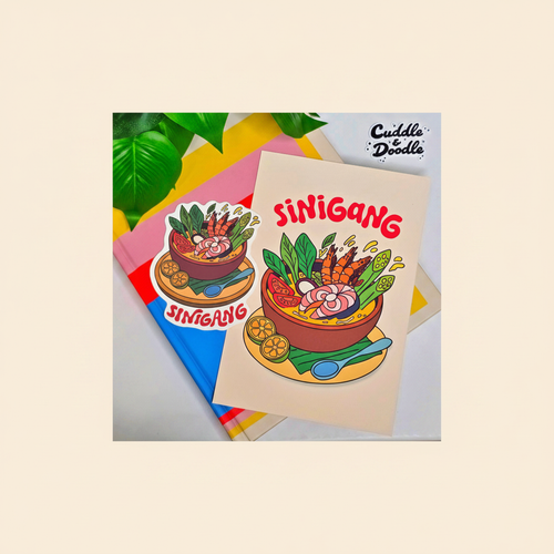 Sinigang Art Print & Sticker Set Hero
