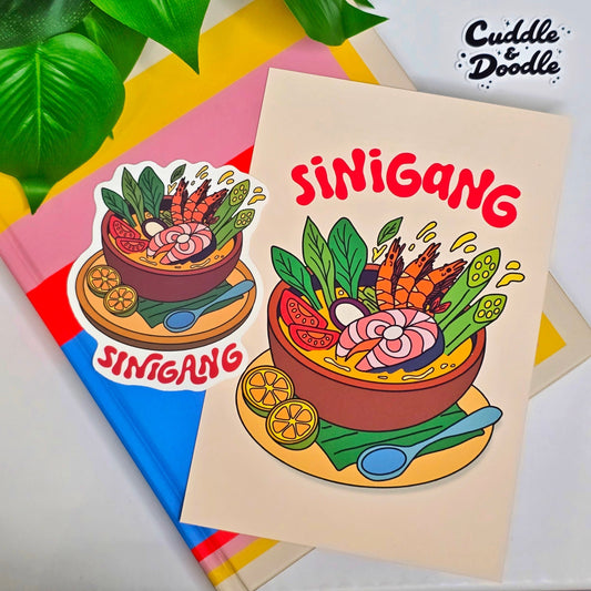 Sinigang Art Print & Sticker Set
