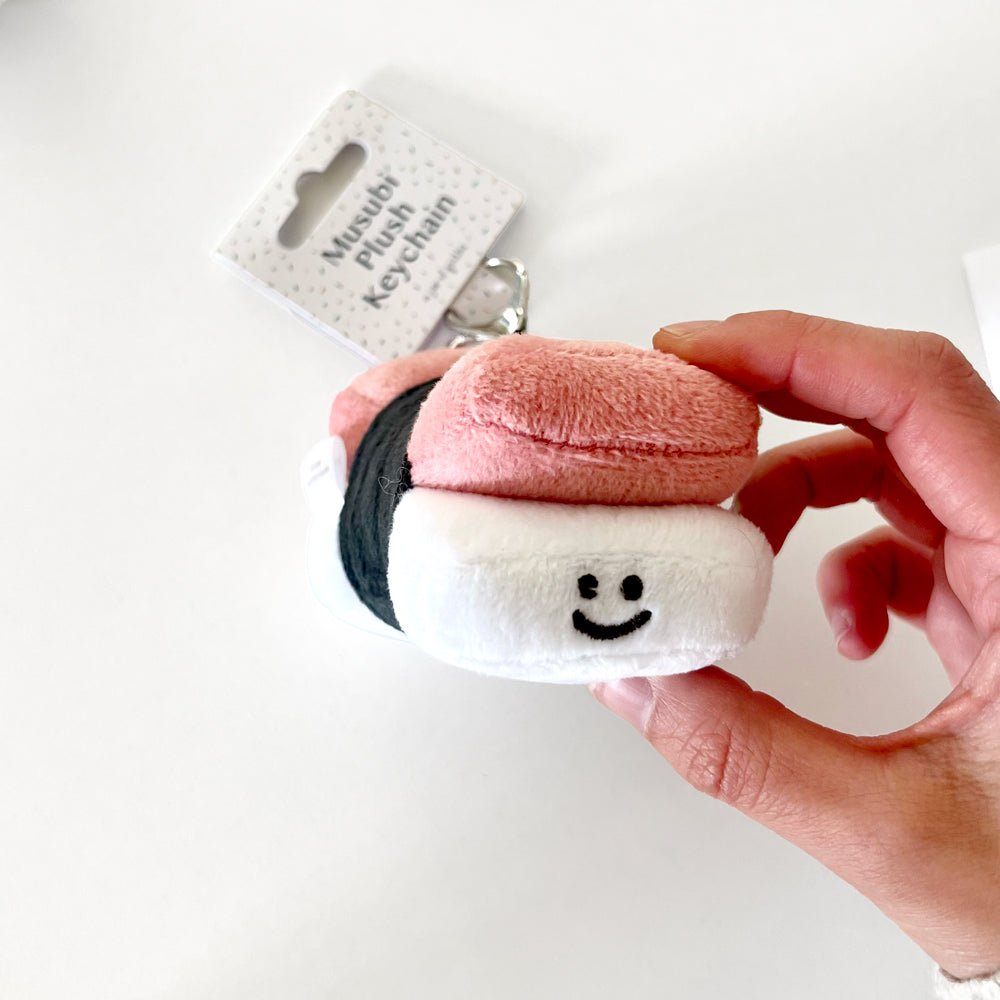 Mini Spam Musubi Bag Charm Plushie Keychain