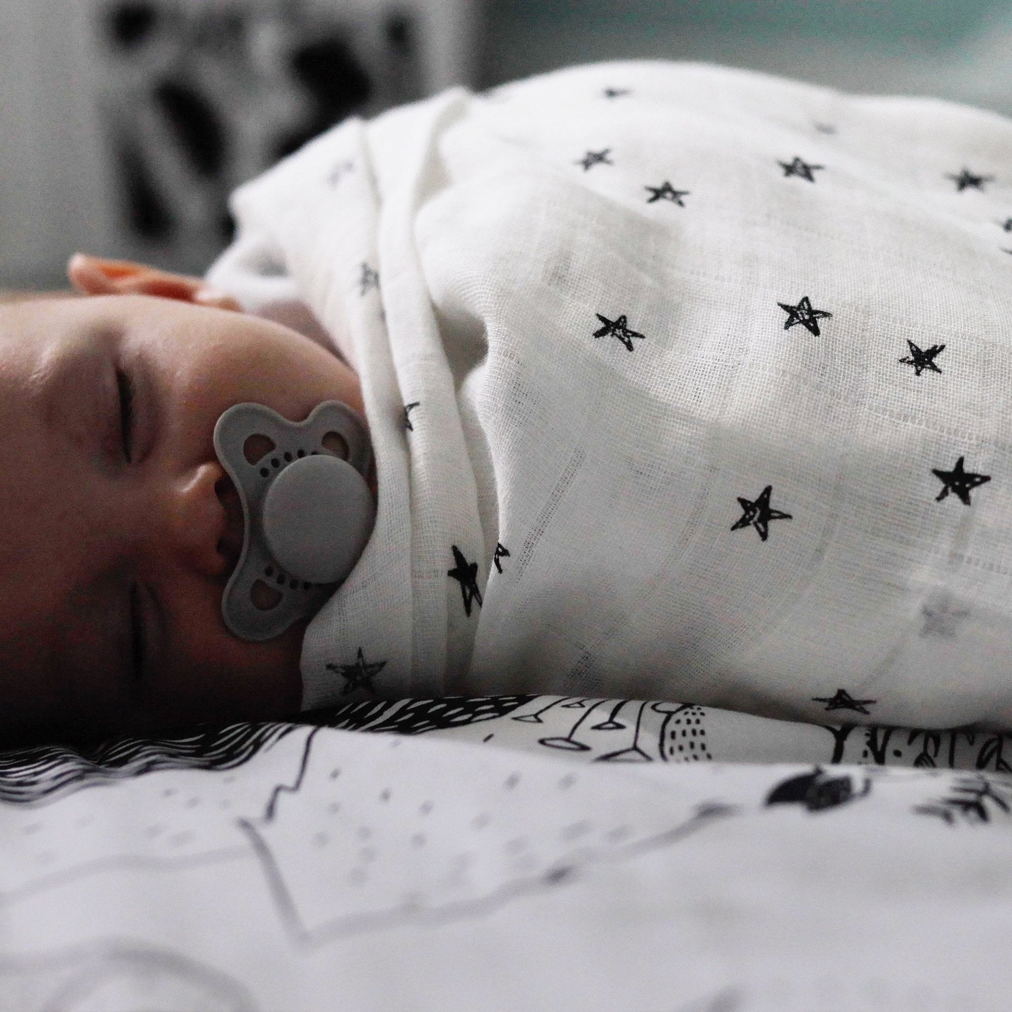 Newborn Baby Gift Set - Black + White - Cultr. by Created for Culture asianowned aapimarketplace asianownedkids asianownedkidsproducts asianownedbrands