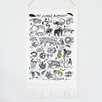 Jungle Alphabet Tapestry - Cultr. by Created for Culture asianowned aapimarketplace asianownedkids asianownedkidsproducts asianownedbrands