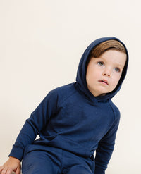 The Coziest Hoodie in Midnight