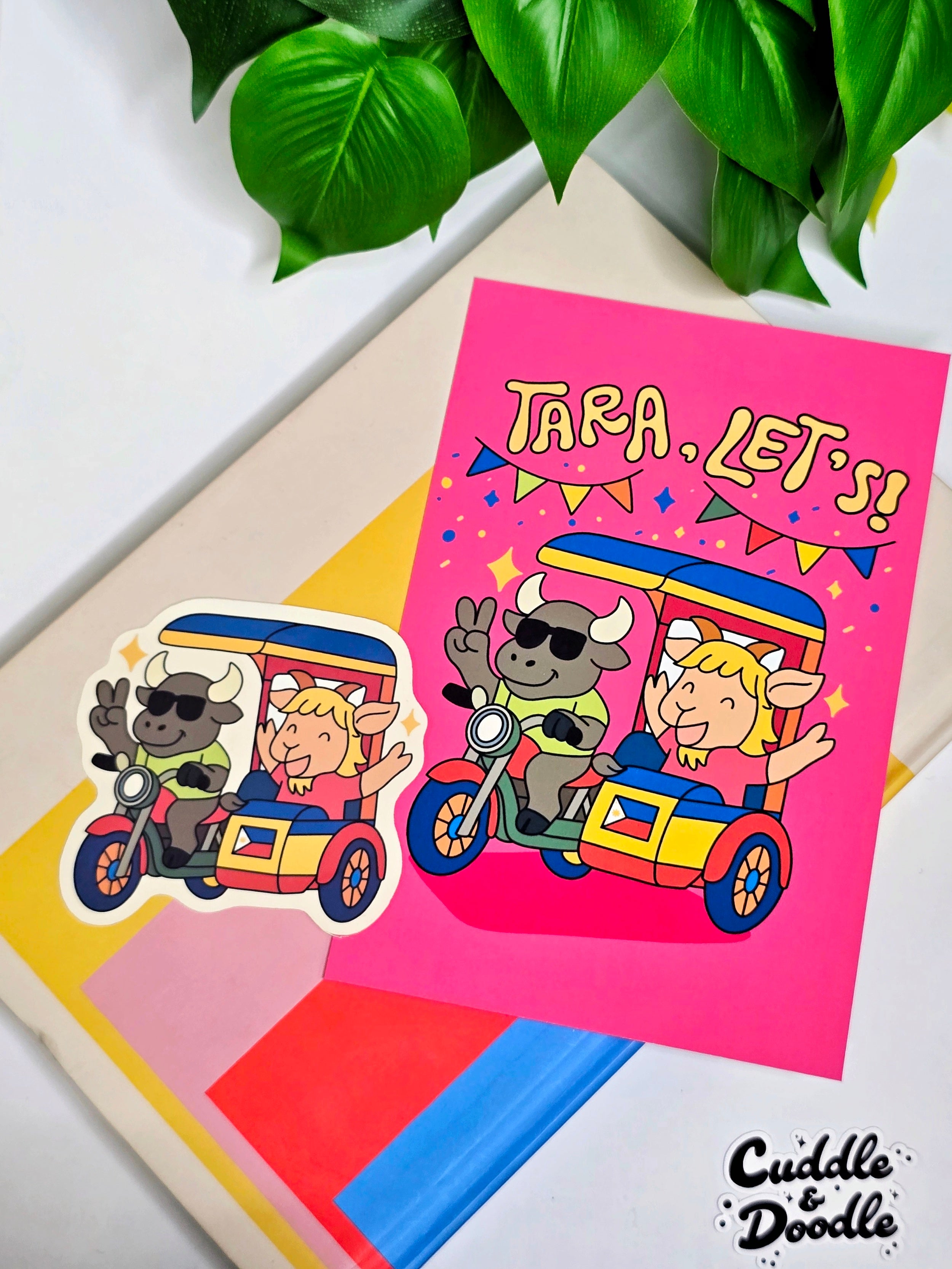 Filipino Tricycle Sticker & Art Print