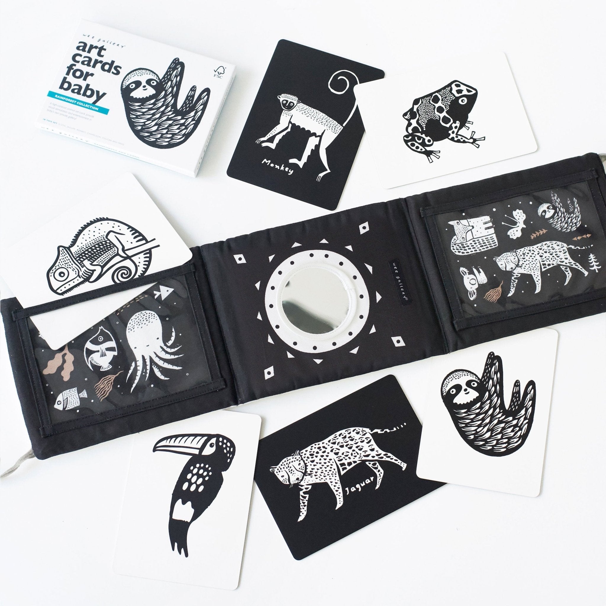 Baby Tummy Time Gallery with Mirror Gift Set - Cultr. by Created for Culture asianowned aapimarketplace asianownedkids asianownedkidsproducts asianownedbrands