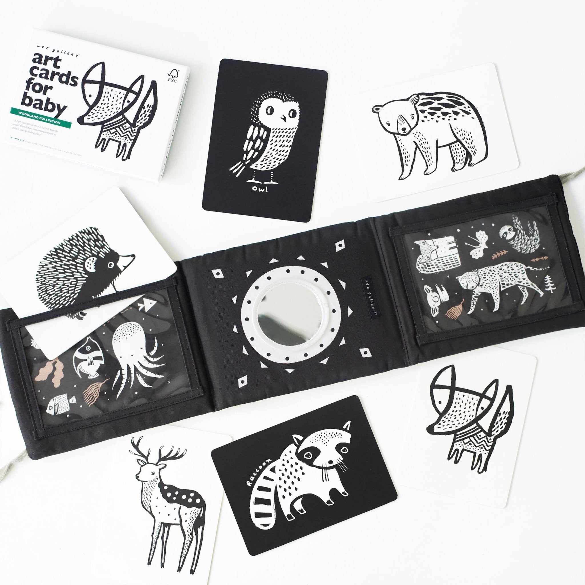 Baby Tummy Time Gallery with Mirror Gift Set - Cultr. by Created for Culture asianowned aapimarketplace asianownedkids asianownedkidsproducts asianownedbrands