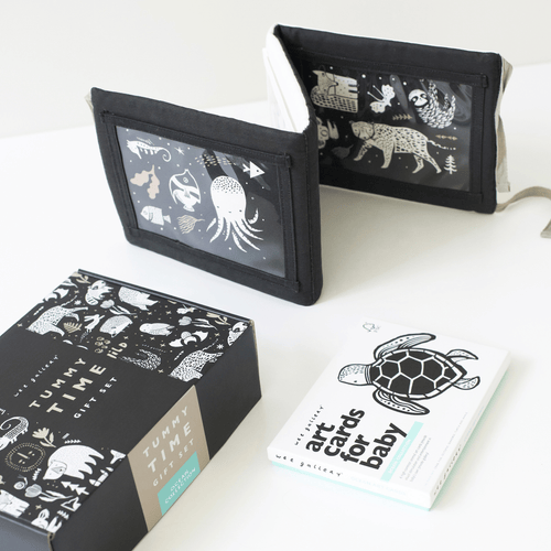 Baby Tummy Time Gallery with Mirror Gift Set - Cultr. by Created for Culture asianowned aapimarketplace asianownedkids asianownedkidsproducts asianownedbrands