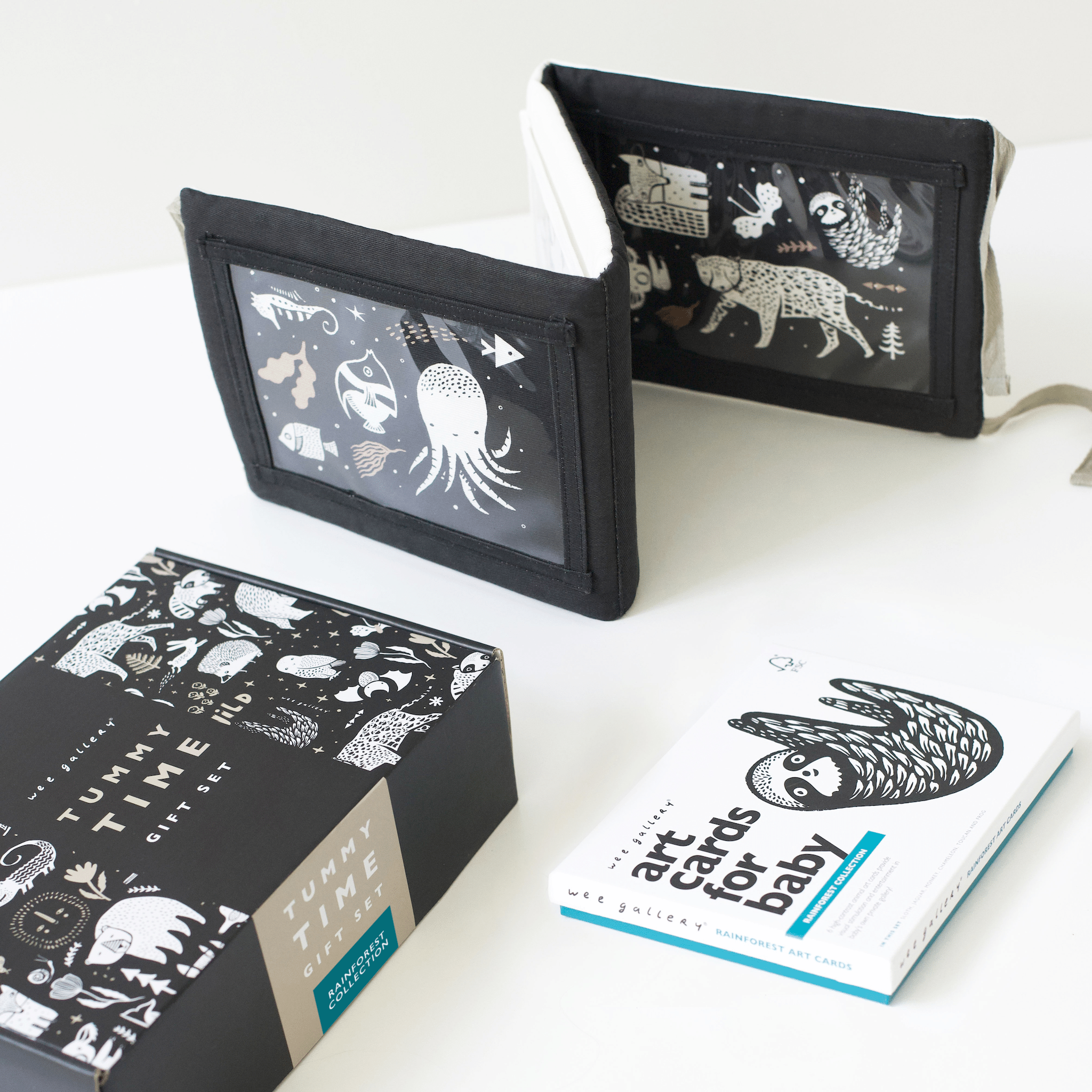 Baby Tummy Time Gallery with Mirror Gift Set - Cultr. by Created for Culture asianowned aapimarketplace asianownedkids asianownedkidsproducts asianownedbrands