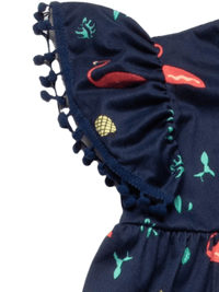 Flamingo Short Sleeve Dress – Colorful Multicultural Kids Outfit