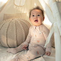 Zippered Romper in Wild Bloom - Cultr. by Created for Culture asianowned aapimarketplace asianownedkids asianownedkidsproducts asianownedbrands