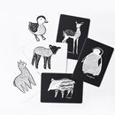 Art Cards for Baby - Baby Animals Collection - Cultr. by Created for Culture asianowned aapimarketplace asianownedkids asianownedkidsproducts asianownedbrands