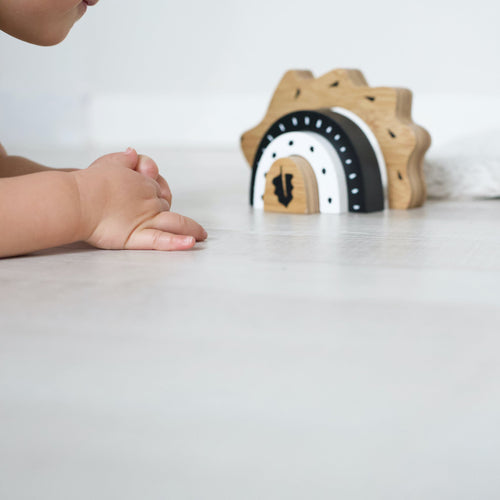 Bamboo Nesting Hedgehog - Cultr. by Created for Culture asianowned aapimarketplace asianownedkids asianownedkidsproducts asianownedbrands