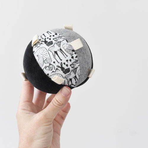 Taggy Ball with Rattle - Nordic - Cultr. by Created for Culture asianowned aapimarketplace asianownedkids asianownedkidsproducts asianownedbrands