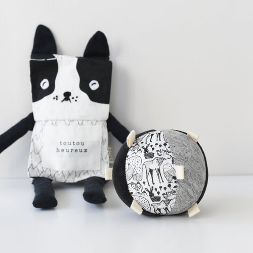 Taggy Ball with Rattle - Nordic - Cultr. by Created for Culture asianowned aapimarketplace asianownedkids asianownedkidsproducts asianownedbrands