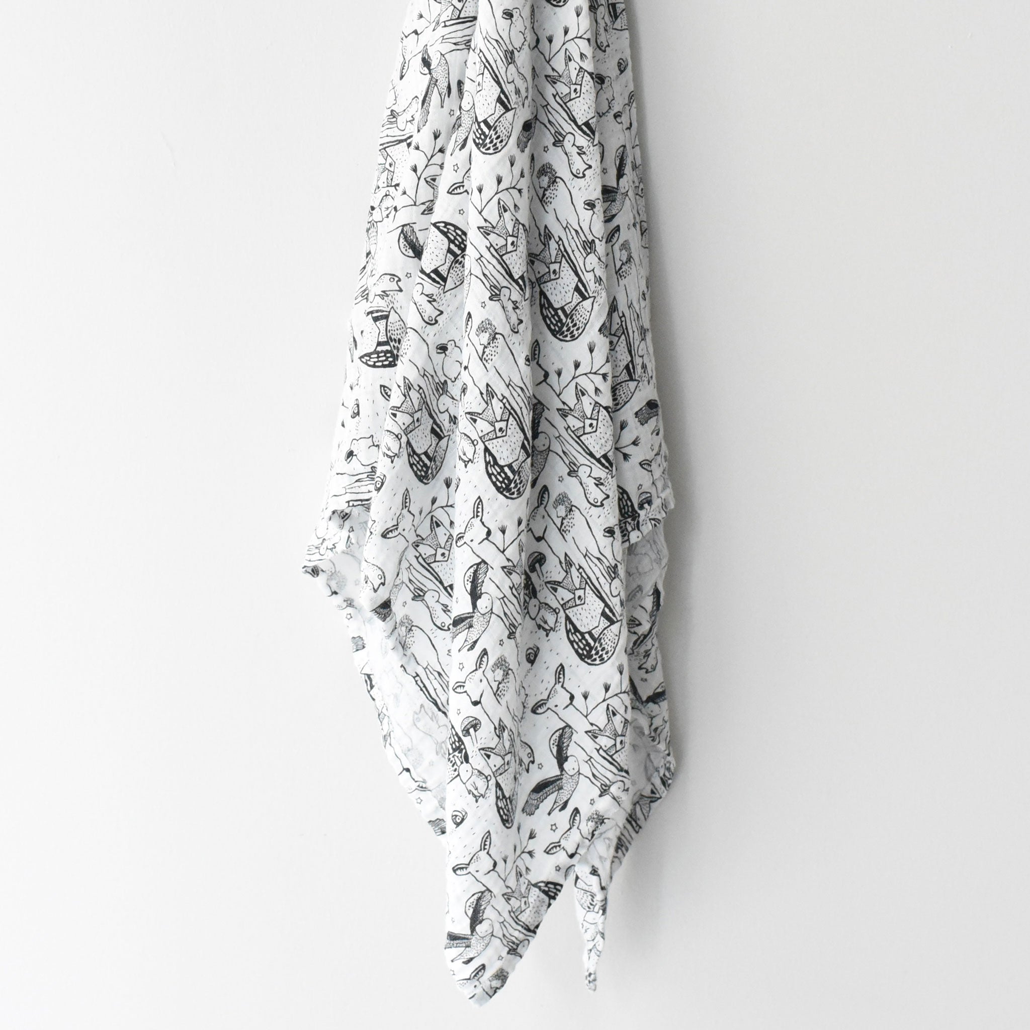 Organic Muslin Swaddle - Forest - Cultr. by Created for Culture asianowned aapimarketplace asianownedkids asianownedkidsproducts asianownedbrands