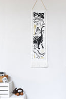 Canvas Growth Chart - Dinos - Cultr. by Created for Culture asianowned aapimarketplace asianownedkids asianownedkidsproducts asianownedbrands