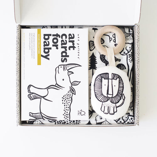 Newborn Baby Gift Set - Safari - Cultr. by Created for Culture asianowned aapimarketplace asianownedkids asianownedkidsproducts asianownedbrands