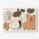 Wooden Tray Puzzle - Woodland Animals - Cultr. by Created for Culture asianowned aapimarketplace asianownedkids asianownedkidsproducts asianownedbrands