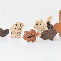 Wooden Tray Puzzle - Woodland Animals - Cultr. by Created for Culture asianowned aapimarketplace asianownedkids asianownedkidsproducts asianownedbrands